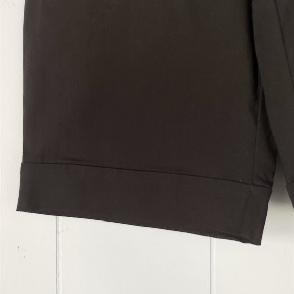 Reitmans Black Pull On Bermuda Shorts - Picture 5 of 6